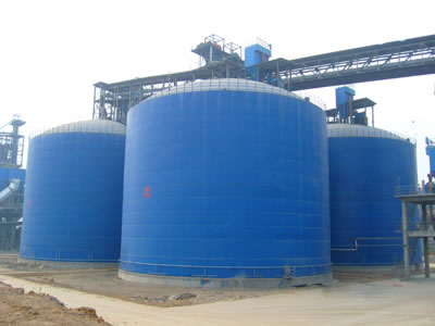 罗定水泥钢板库改造