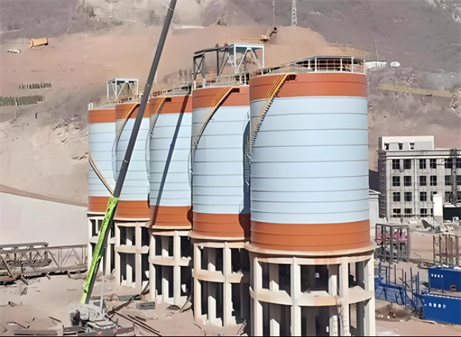 罗定高架钢板仓